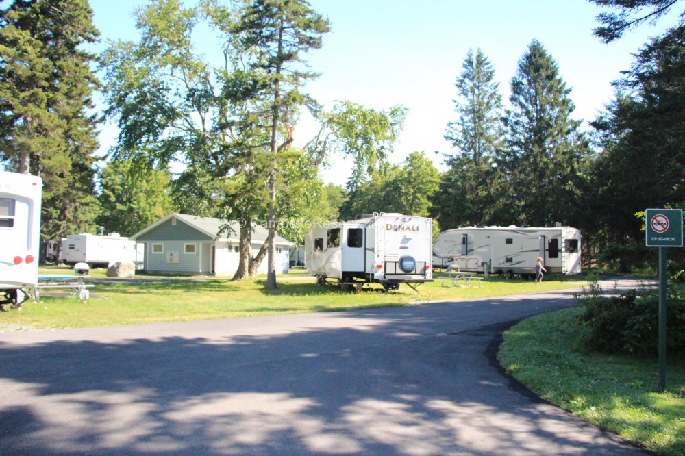 Headquarters Campground at Fundy National Park, New Brunswick, Canada
